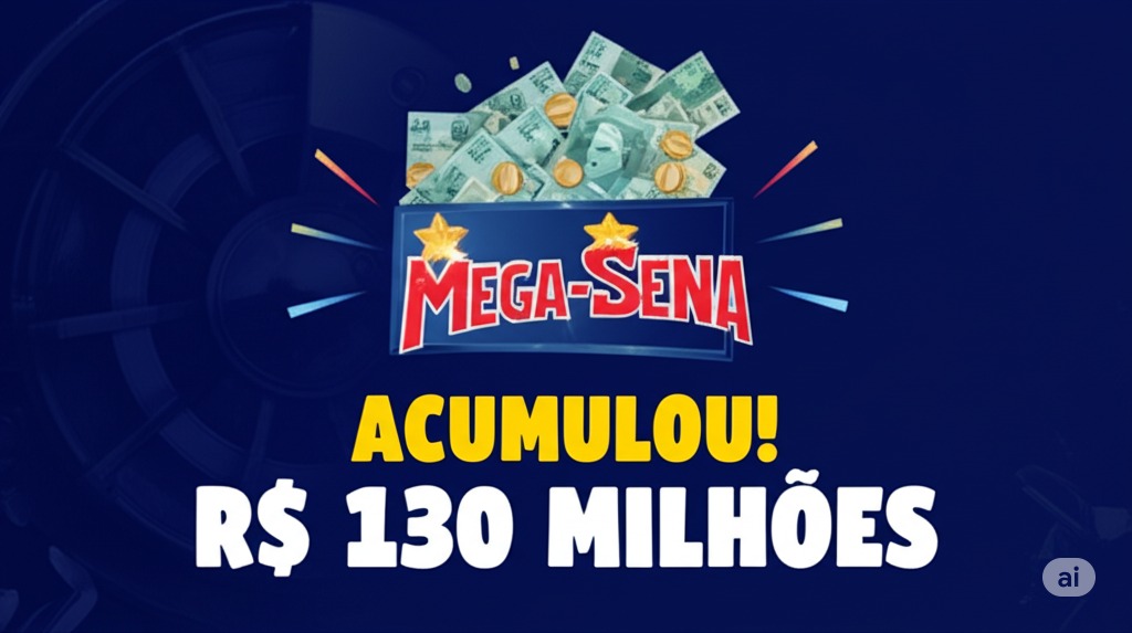 Mega-Sena Acumula e Prêmio Dispara para R$ 130 Milhões! Veja Dicas para o Próximo Sorteio